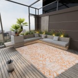 vidaXL Covor de exterior, ARAKIL galben, 140x200 cm, PP