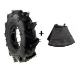 Cumpara ieftin Cauciuc + camera roata motocultor 5.00 x 8