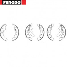 Set saboti frana (ferodo) fata-spate Ferodo FSB872EF - Piaggio Ape TM P602-P603 - Ape Car - Ape TM Diesel 220-420cc (3 seturi)