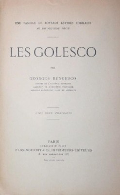 LES GOLESCO foto