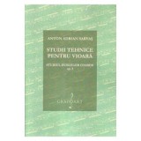 Studii tehnice pentru vioara. Studiul dublelor coarde Opus 3 - Anton Adrian Sarvas