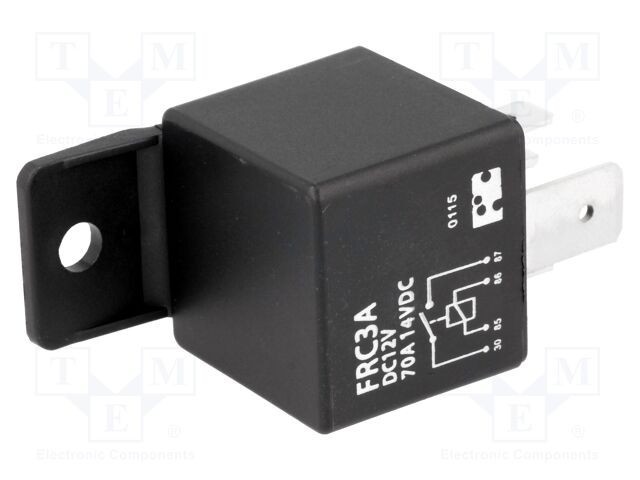 Releu electromagnetic SPST-NO 12VDC 70A FRC3 1,8W FORWARD INDUSTRIAL CO.