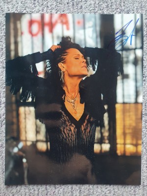 Fotografie mare 25x20 cm originala Beth Hart cu autograf original foto