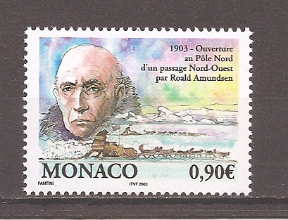 Monaco 2003 - Centenarul Primului Pasaj de Nord-Vest, MNH