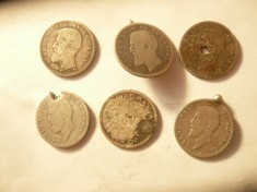 6 Monede 50 Bani Romania defecte