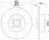 Disc frana RENAULT MEGANE I Scenic (JA0/1) (1996 - 2001) RINGER 0950004265