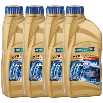 Pachet 4 litri ulei Ravenol ATF T-UVL Fluid pentru transmisie automata foto