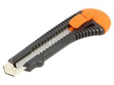 Cuțit universal 18mm cu lamă ruptă