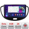 Navigatie HHyundai I10 2007-2013 Android ecran Qled 2K Octa core 4+32 KIT-i10-2007+EDT-E409-2K CarStore Technology