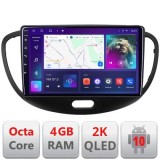 Navigatie HHyundai I10 2007-2013 Android ecran Qled 2K Octa core 4+32 KIT-i10-2007+EDT-E409-2K CarStore Technology