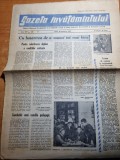 Gazeta invatamantului 18 ianuarie 1963-regiunea suceava,raionul tarnaveni