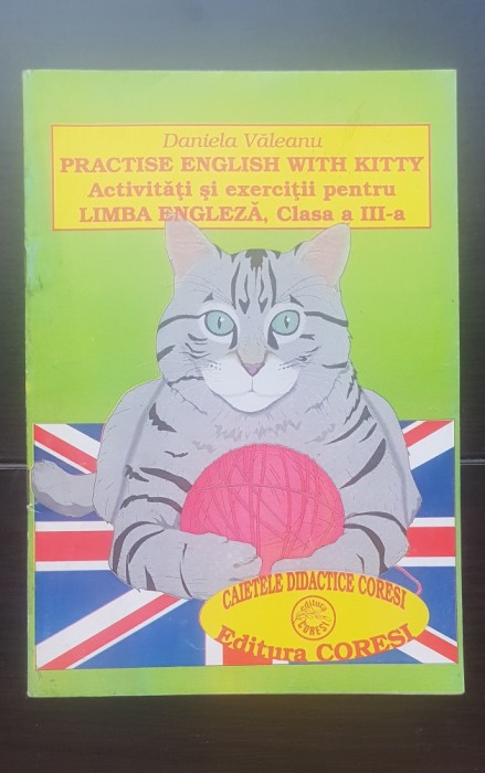 Practice English With Kitty. Activități și exerciții pentru LIMBA ENGLEZĂ, clasa a III-a - Daniela Văleanu
