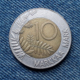 2o - 10 Markkaa Mark 1993 Finlanda / marci bimetal