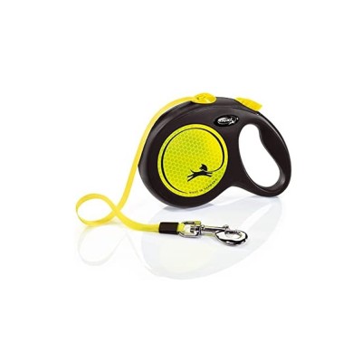 Flexi New Neon, XS Cord, lesa retractabila, 3m, galben reflectorizant foto