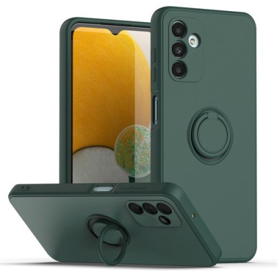 Husa Ring Samsung A53 5G a536 Silicon Inel Verde foto