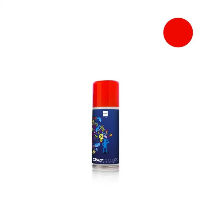 Spray colorant pentru par CRAZY COLOURS - colorare temporara -ROS