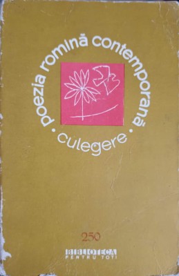 POEZIA ROMANA CONTEMPORANA. CULEGERE-EUGEN SIMION-221118 foto