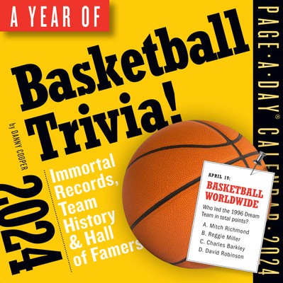 A Year of Basketball Trivia! Page-A-Day Calendar 2024 foto