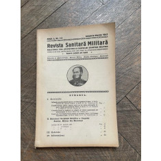 Revista Sanitara Militara Anul L Ianuarie-Martie Nr. 1-3 1947