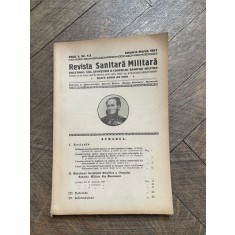 Revista Sanitara Militara Anul L Ianuarie-Martie Nr. 1-3 1947