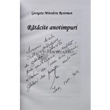 Ratacite anotimpuri (cu dedicație) - 2012 - Georgeta Minodora Resteman (S52)