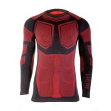 Bluza De Corp Termoactiva / Negru-rosu - S/m