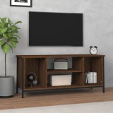 VidaXL Comodă TV, stejar maro, 102x35x45 cm, lemn prelucrat