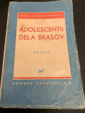 Pericle Martinescu Adolescentii dela Brasov 1936 debut princeps