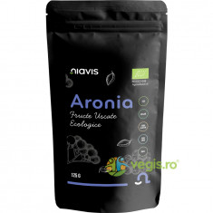 Aronia Fructe Uscate Raw Ecologice/Bio 125g