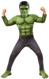 Cumpara ieftin Costum Hulk cu muschi pentru baieti - Avengers End Game 140-150 cm 8-10 ani