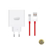 Incarcator Retea Cu Cablu USB-C OnePlus VCBA0BEH 100W 9.1A 1 x USB-A Alb 5461100521