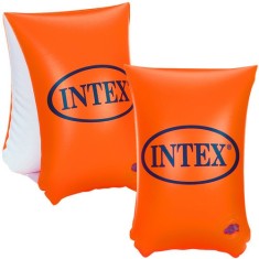 Set 2 aripioare de inot pentru copii, 6 - 12 ani, greutate suportata 30-60 kg, 30x15 cm, portocalii