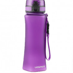 Sticla apa slim Uzspace Tritan, fara BPA cu capac 700ml violet Handy KitchenServ