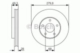 Disc frana NISSAN ALMERA TINO (V10) (1998 - 2006) BOSCH 0 986 479 R90