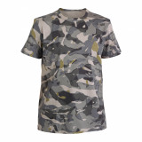 TRICOU CAMUFLAJ COPII WOODLANG GRI, Solognac