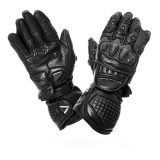 Cumpara ieftin Manusi Moto Piele Adrenaline Lynx PPE, Negru, Small