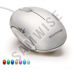 Mouse de notebook Newmen M354 Multi Color, Wired, USB foto