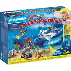 Playmobil - Calendar Craciun - Politia Sub Apa