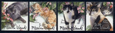 PITCAIRN 2002 FAUNA ANIMALE DOMESTICE PISICI foto