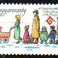 UNGARIA 1994, Anul internațional al familiei, MNH, serie neuzata