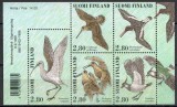 FINLANDA 1996 FAUNA PASARI ACVATICE, Nestampilat