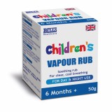Gel Respira Usor Bebelusi 6+ Luni, 50g, Sana Est - Uleiuri Mentol si Eucalipt, Desfunda Nasul