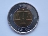 Moneda Etiopia 1 Birr 2010 UNC