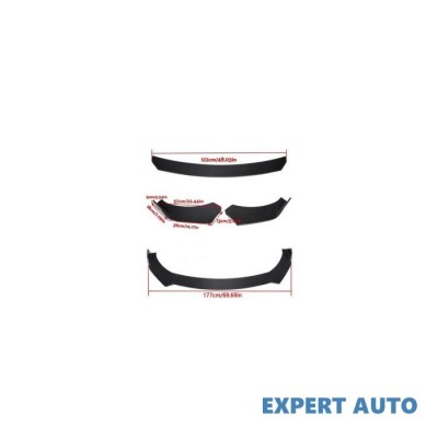 Prelungire bara fata universala / spoiler culoare carbon cod: unv-013c Alta marca Alt model #7 foto