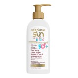 Cumpara ieftin Lotiune protectie solara SPF50+ Sensitive Kids Sun, 200 ml, Gerovital