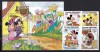 Grenada Grenadines 1985 Disney Grimm MI 726-729 + bl.102 MNH, Nestampilat