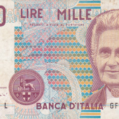 ITALIA 1.000 lire 1990 VF+!!!