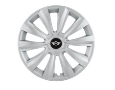 Set 4 capace roti Delta cromat R15 pentru gama auto Mini Cooper foto