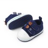 Pantofiori sport bleumarine cu barete cu arici - Dino (Marime Disponibila: 9-12, Superbaby