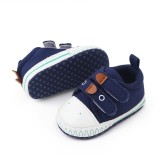 Pantofiori sport bleumarine cu barete cu arici - Dino (Marime Disponibila: 3-6